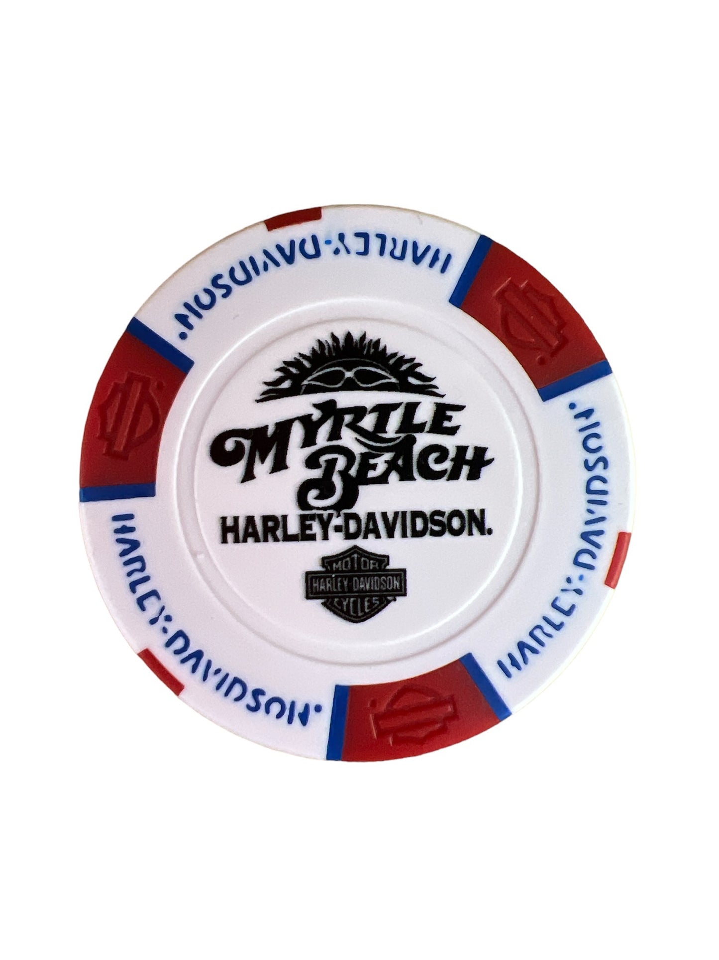 Myrtle Beach Harley-Davidson Poker Chip