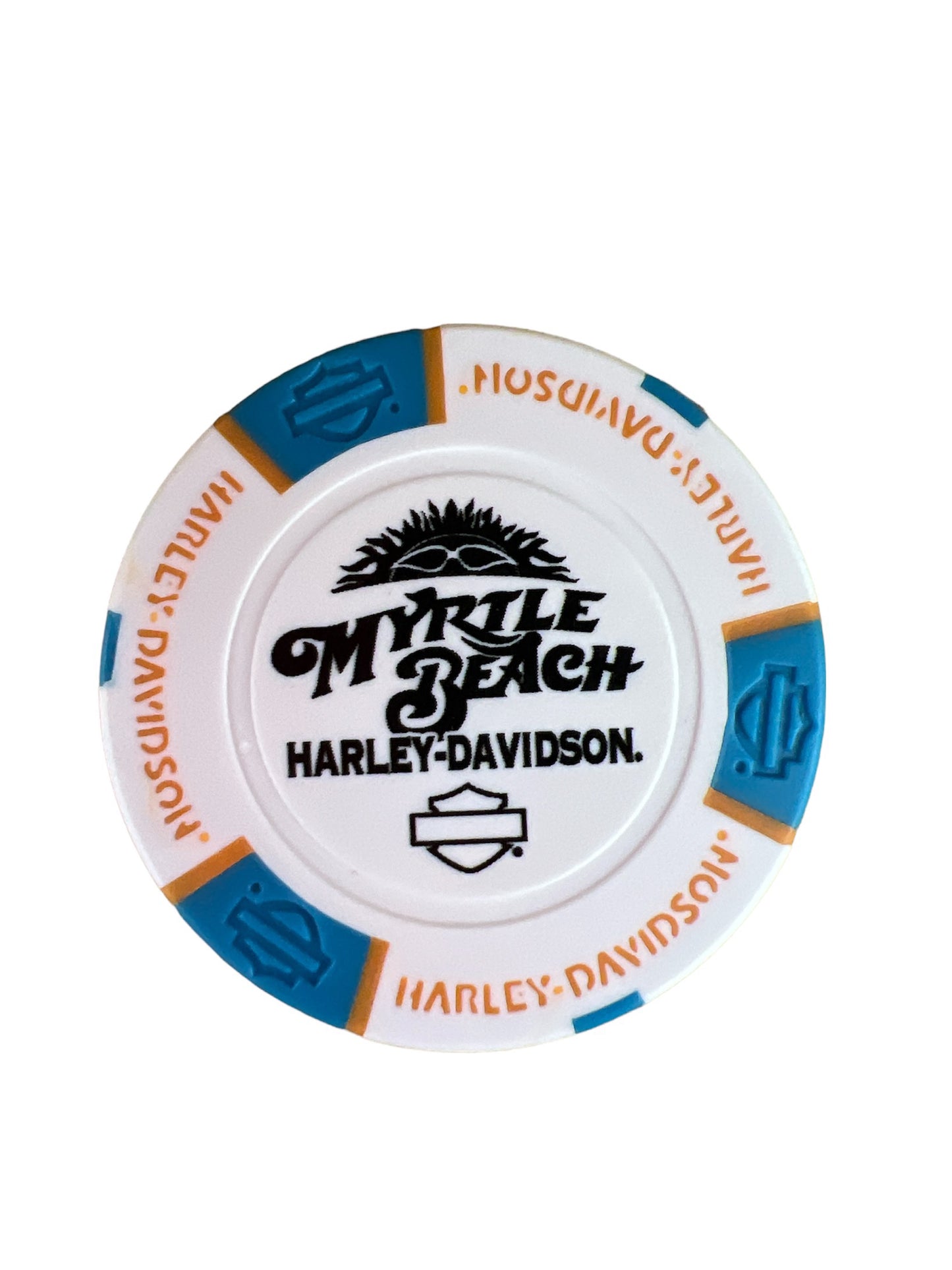 Myrtle Beach Harley-Davidson Poker Chip