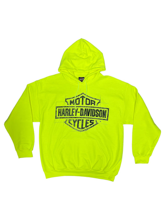 Bright Yellow Pullover Hoodie