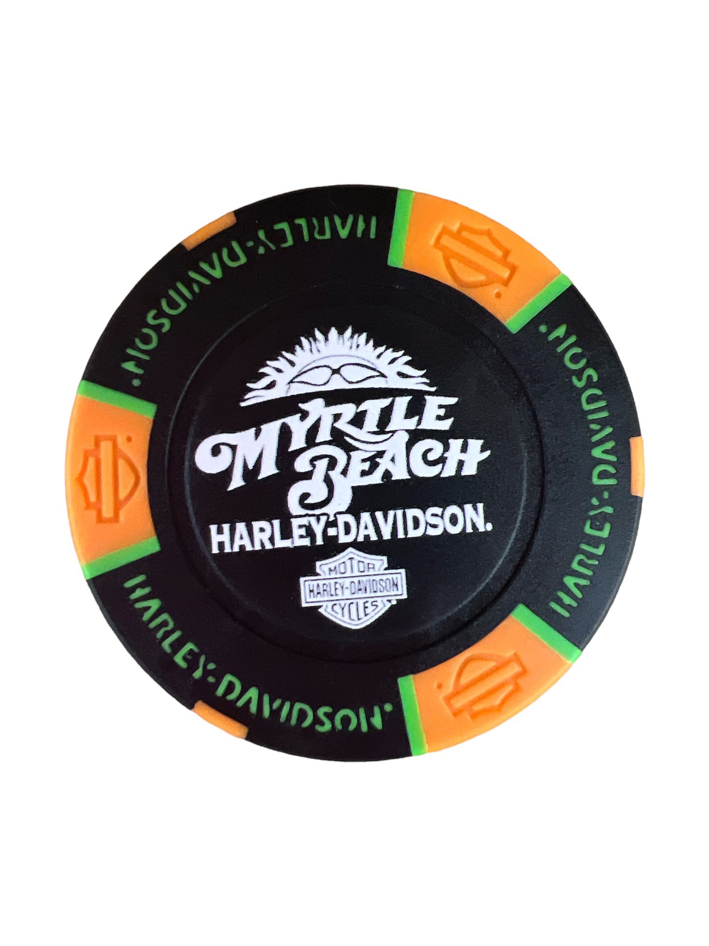 Myrtle Beach Harley-Davidson Poker Chip