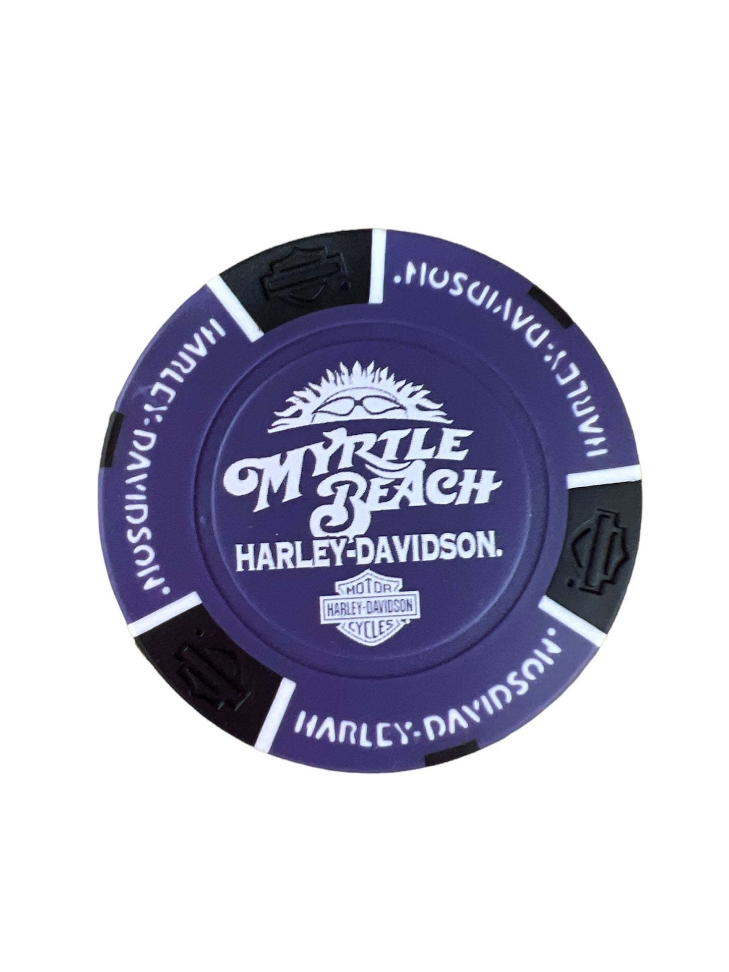 Myrtle Beach Harley-Davidson Poker Chip