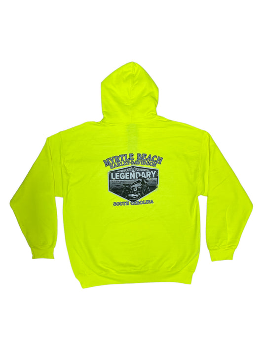 Bright Yellow Pullover Hoodie
